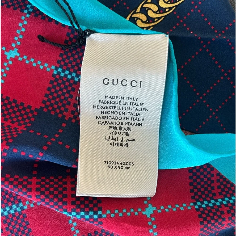 Gucci silk scarf NWT